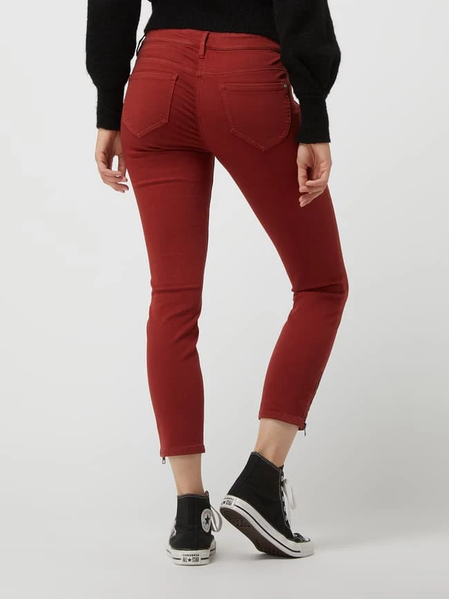 Tom Tailor Cropped Jeans Mit Eingrifftaschen Modell 'Alexa' - Dunkelrot 5 Tom Tailor Cropped Jeans Mit Eingrifftaschen Modell 'Alexa' - Dunkelrot – Bild 5