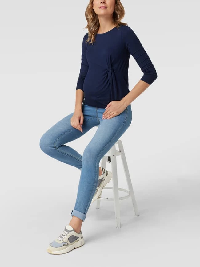 Mamalicious Umstands-Jeans Mit Elastischem Bauchband - Hellblau 1 Mamalicious Umstands-Jeans Mit Elastischem Bauchband - Hellblau