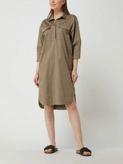 ONLY CARMAKOMA Shop 17 White Label Kleid Mit 3/4-Arm - Khaki