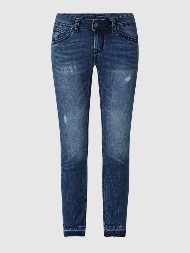 Blue Monkey Skinny Fit Jeans Mit Stretch-Anteil Modell 'Laura' - Blau 2 Blue Monkey Skinny Fit Jeans Mit Stretch-Anteil Modell 'Laura' - Blau – Bild 2