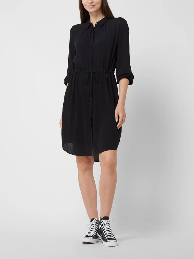 Soft Rebels Blusenkleid Aus Viskose Modell 'Anna' - Schwarz 1 Soft Rebels Blusenkleid Aus Viskose Modell 'Anna' - Schwarz