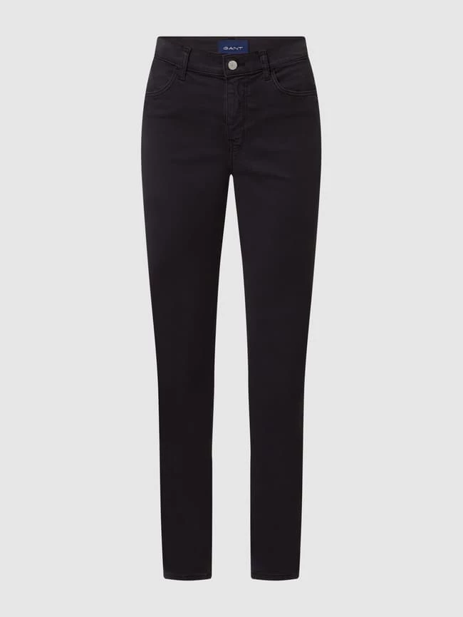 Gant Skinny Fit Jeans Mit Stretch-Anteil - Schwarz 2 Gant Skinny Fit Jeans Mit Stretch-Anteil - Schwarz – Bild 2