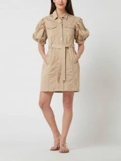 Liu Jo White Minikleid Im Denim-Look - Beige